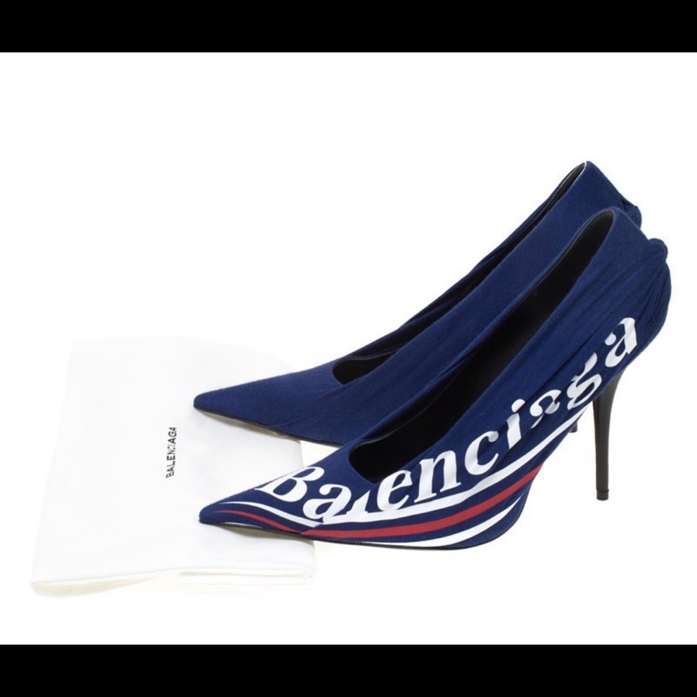 Balenciaga Jersey Knife Pumps